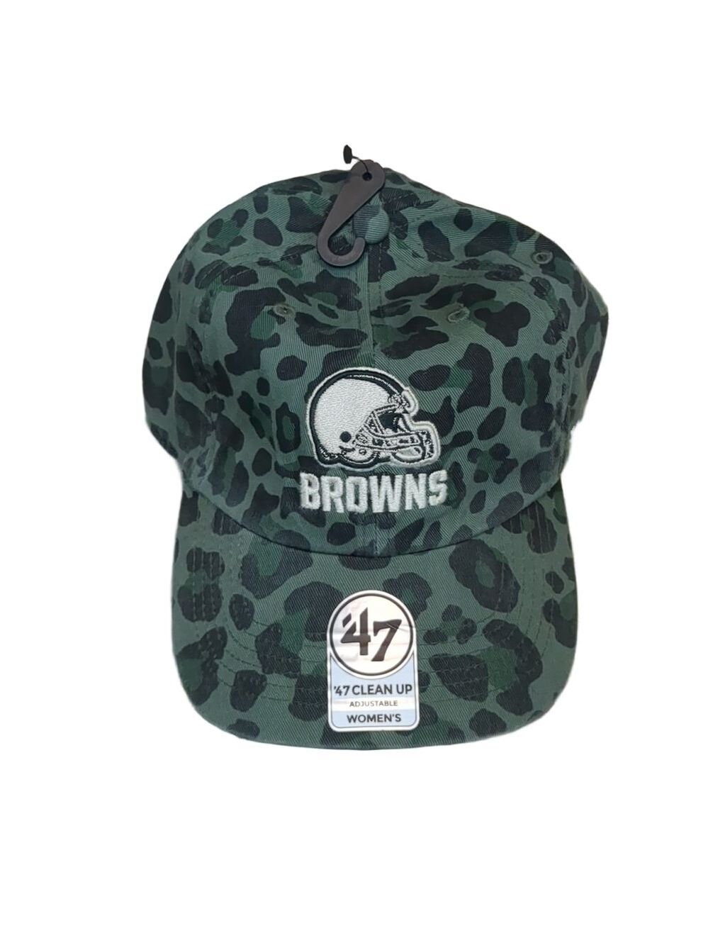 47 clean up women's adjustable camo hat Cleveland browns